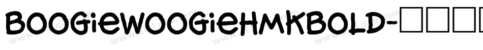 BoogieWoogieHmkBold字体转换