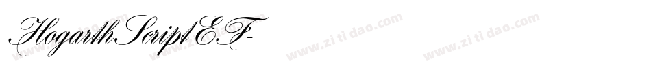 HogarthScriptEF字体转换