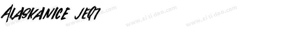 AlaskanIce-jEq7字体转换
