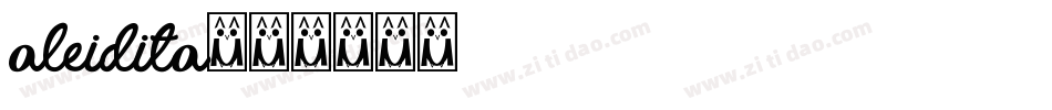 aleidita字体转换