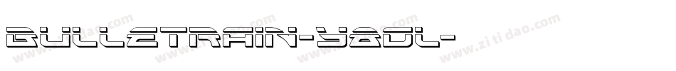 BulletRain-Y8oL字体转换