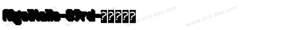 AlgolItalic-O9rd字体转换