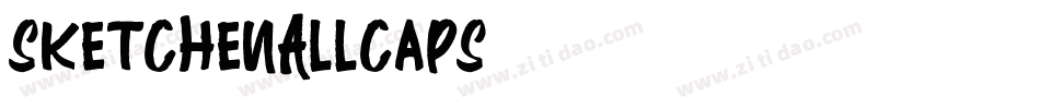 SketchenAllcaps字体转换