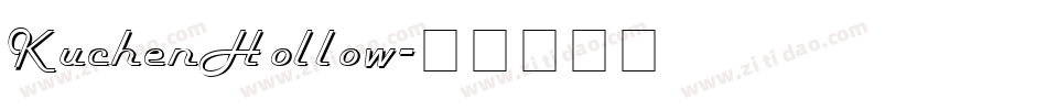 KuchenHollow字体转换