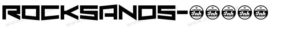 Rocksands字体转换