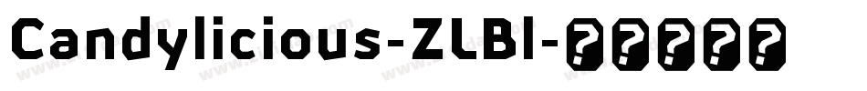 Candylicious-ZLBl字体转换