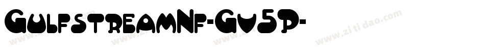 GulfstreamNf-Gv5P字体转换