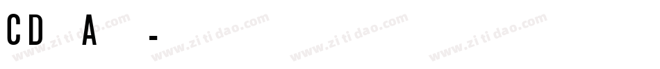 CgDavisonAmericana字体转换