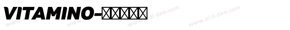 VITAMINO字体转换