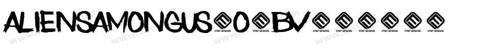 AliensAmongUs-o7BV字体转换