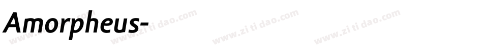 Amorpheus字体转换