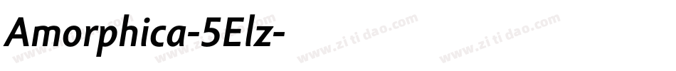 Amorphica-5Elz字体转换