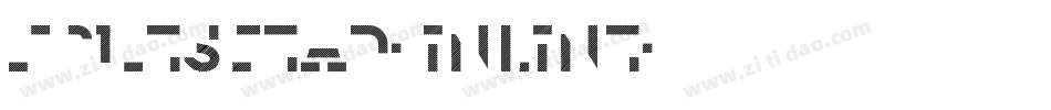 Homestead-Inline字体转换