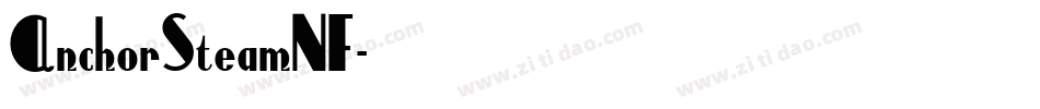 AnchorSteamNF字体转换