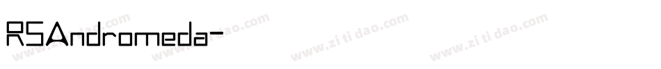 RSAndromeda字体转换
