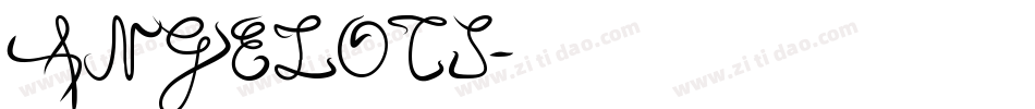 ANGELOTS字体转换