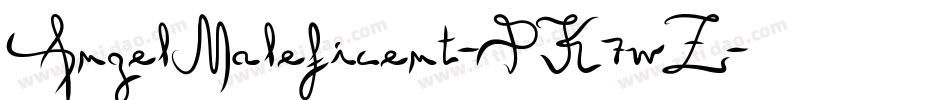 AngelMaleficent-PK7wZ字体转换