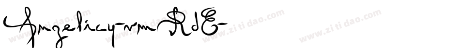 Angelicy-vmRdE字体转换