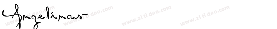 Angelinas字体转换