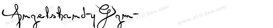 Angelshand-yGgm字体转换