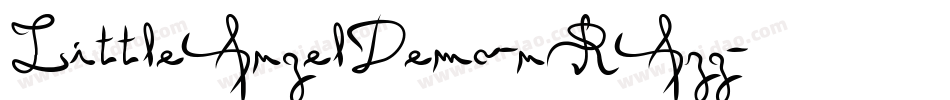 LittleAngelDemo-nRAzg字体转换