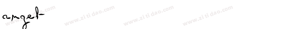 angel字体字体转换