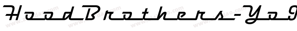 HoodBrothers-Yo9y字体转换