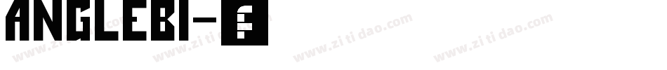 Anglebi字体转换
