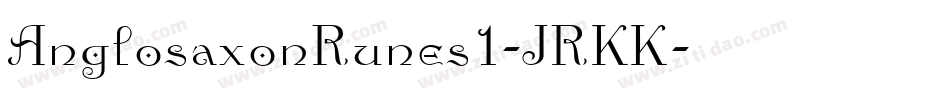 AnglosaxonRunes1-JRKK字体转换