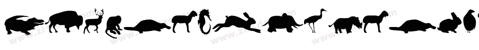 AnimalsRegularFonty-prer字体转换
