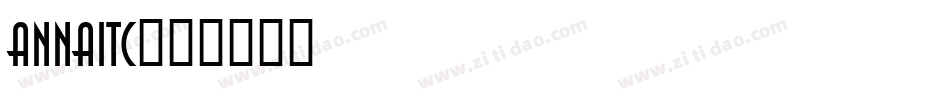AnnaITC字体转换