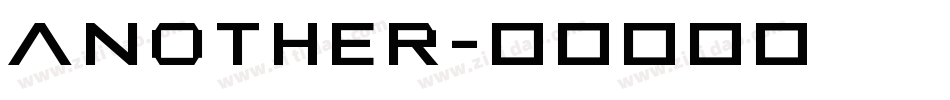 Another字体转换