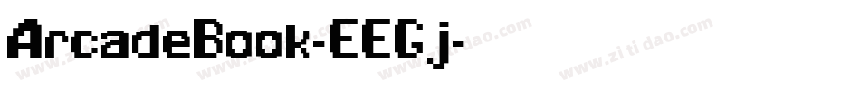 ArcadeBook-EEGj字体转换