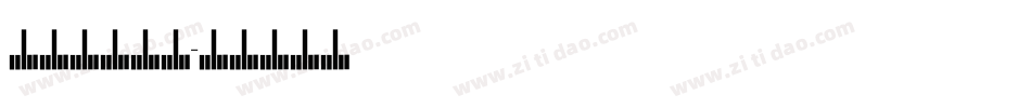 arch字库字体转换