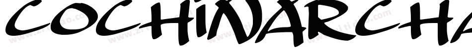 CochinArchaic字体转换