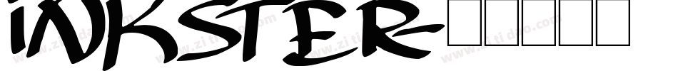 Inkster字体转换