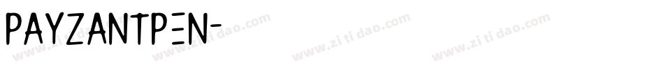 PayzantPen字体转换