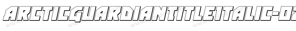 ArcticGuardianTitleItalic-oz9d字体转换