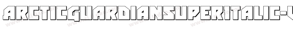 ArcticGuardianSuperItalic-vzXO字体转换