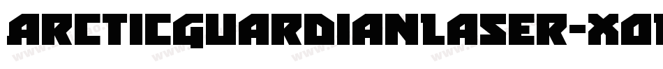ArcticGuardianLaser-XOW9字体转换
