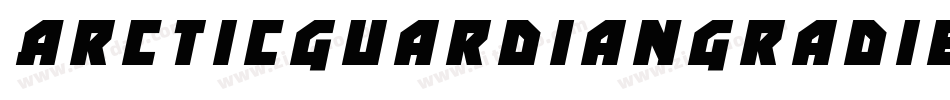 ArcticGuardianGradientItalic-KmZp字体转换