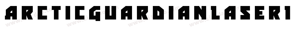 ArcticGuardianLaserItalic-gzy1字体转换