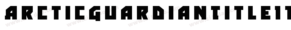 ArcticGuardianTitleItalic-oz9d字体转换