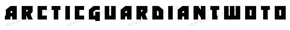 ArcticGuardianTwotoneItalic-nzYY字体转换