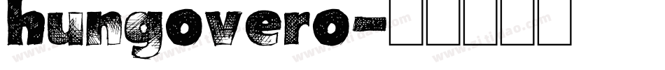 hungovero字体转换