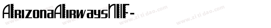ArizonaAirwaysNF字体转换
