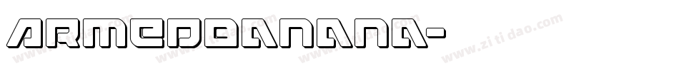 ArmedBanana字体转换