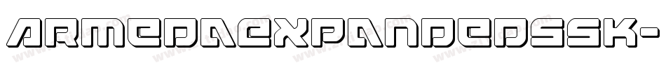 ArmedaExpandedSSK字体转换 ArmedaExpandedSSK字体转换