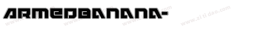 ArmedBanana字体转换