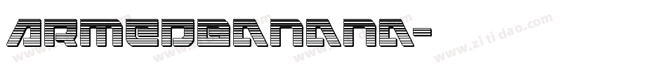 ArmedBanana字体转换